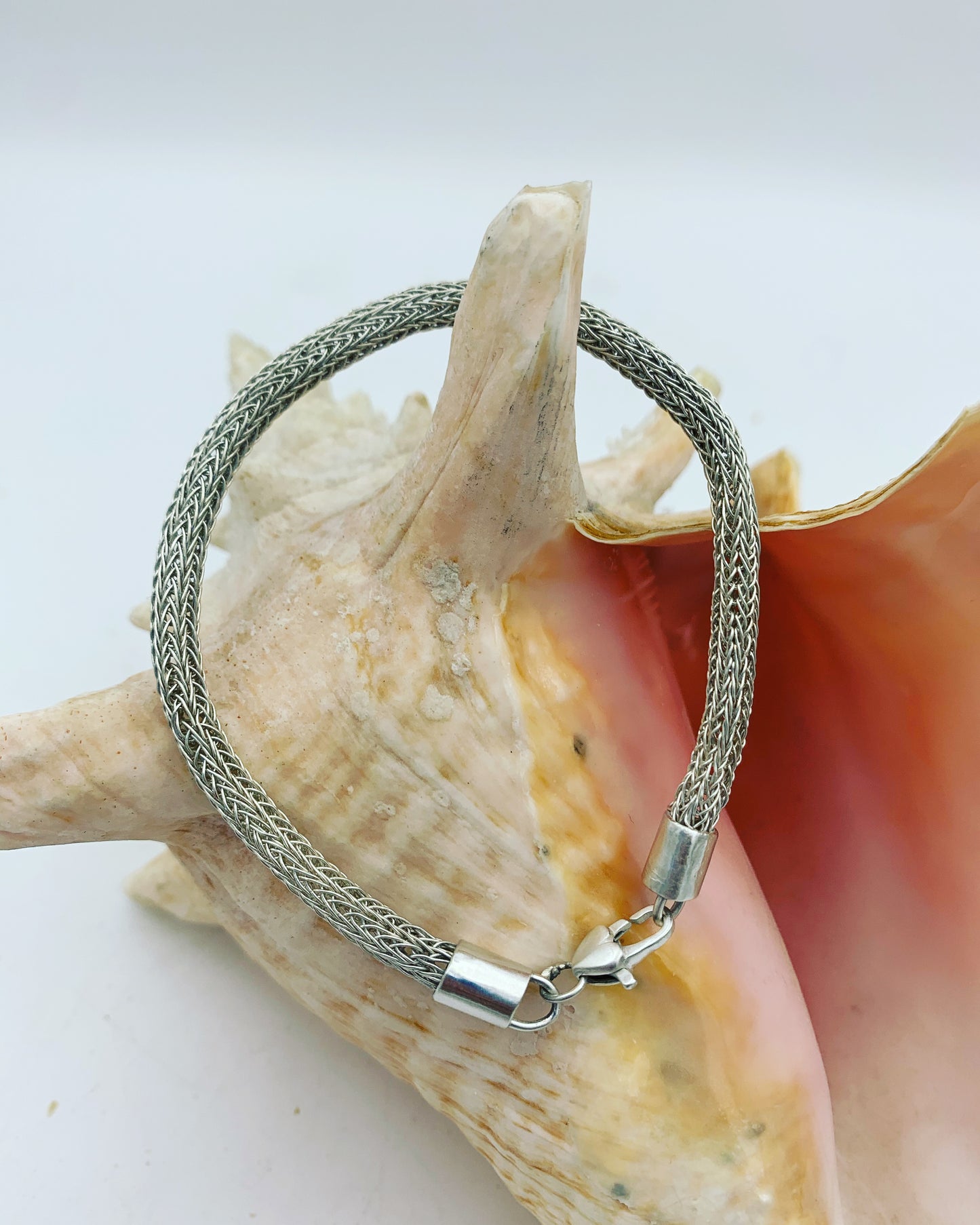 Viking Knit Sterling Silver bracelet