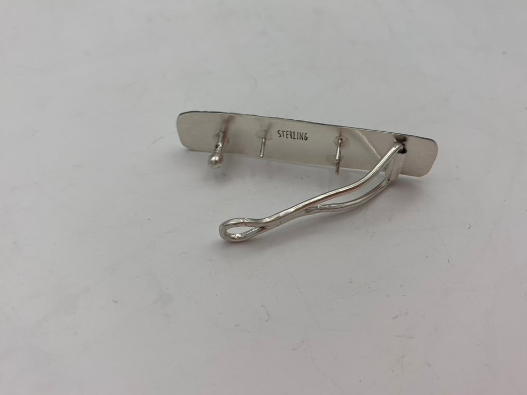 Sterling Silver Hair Barrette