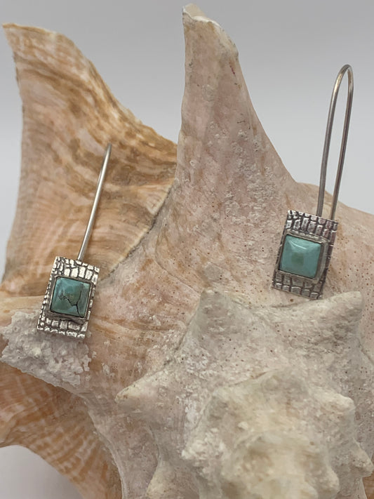 Turquoise and Sterling Silver earrings