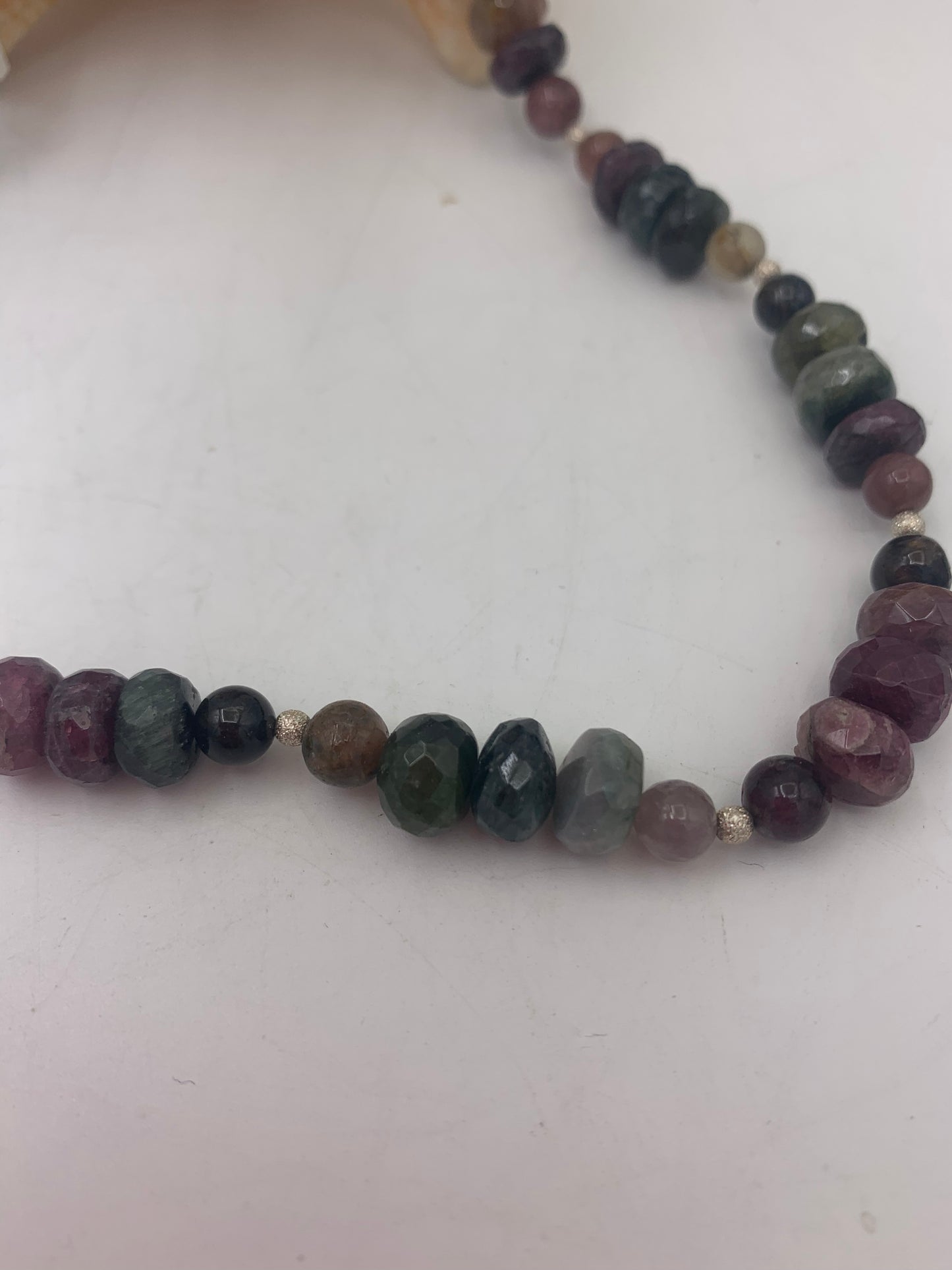 Tourmaline and Sterling Silver necklace